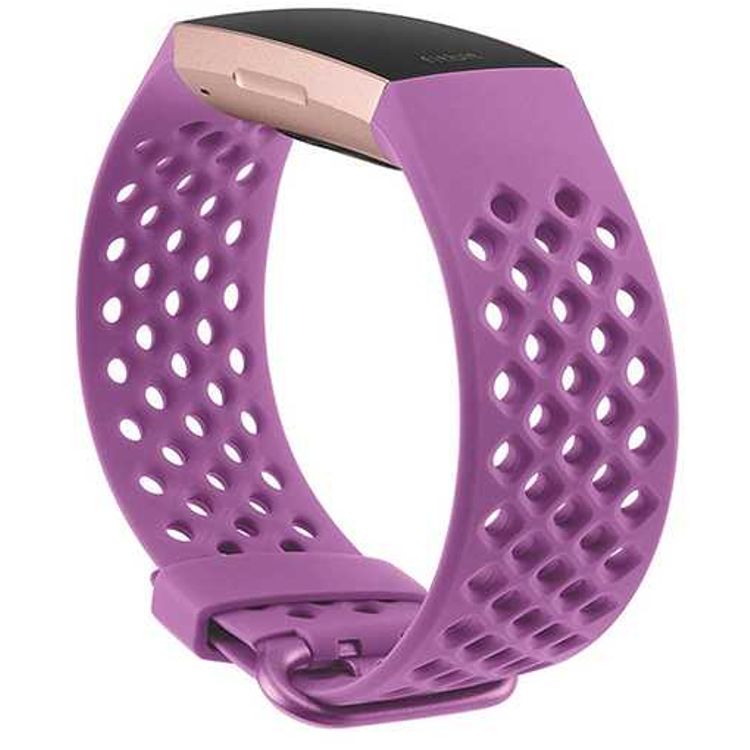 Fitbit Charge3 Silicone Sport Band - Berry