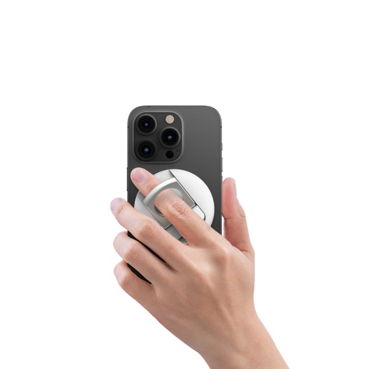 Belkin Magnetic iPhone Mount with Magsafe for Macbook - White