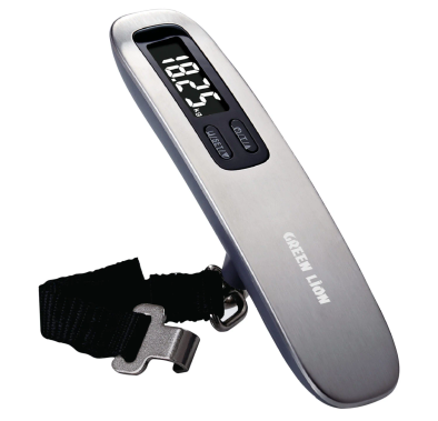 Green Lion Digital Luggage Scale 50Kg Max - Silver