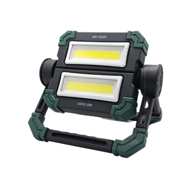 ضوء محمول 360 درجة من جرين ليون، 2000 مللي أمبير، 1000 لومن - أسود