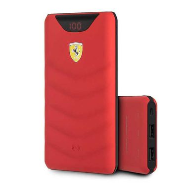 CG Mobile Ferrari On Track Wireless Powerbank 10000mAh  Red