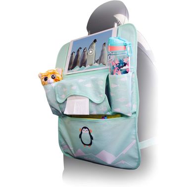 سجادة ركل مقعد السيارة من بلانيت باديز - أزرق