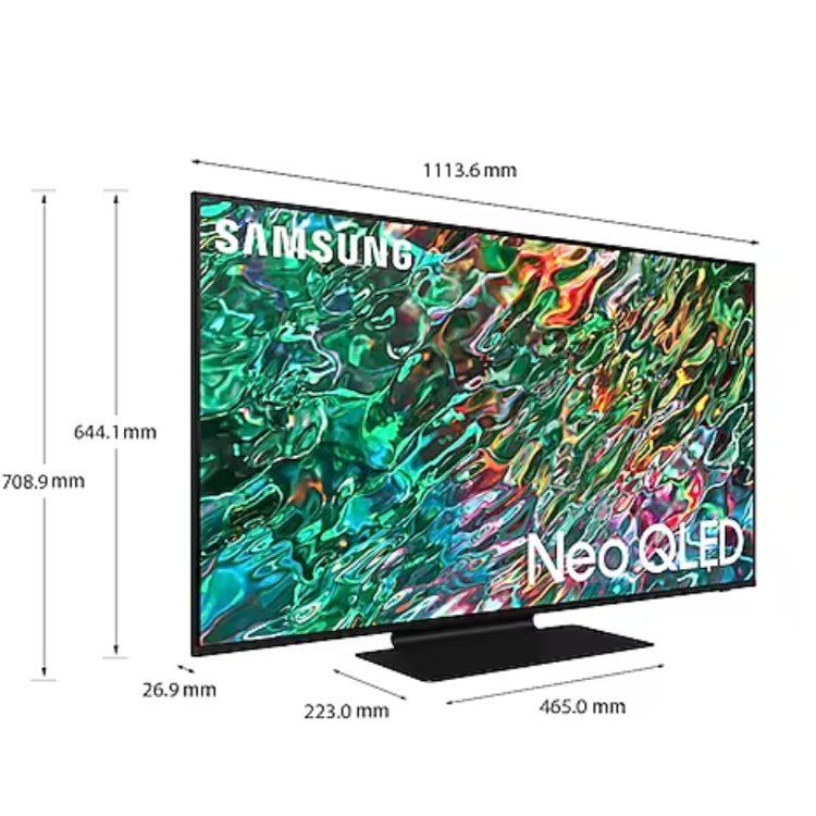 Samsung 55" QN90B Neo QLED 4K Smart TV - Black - 55 Inch