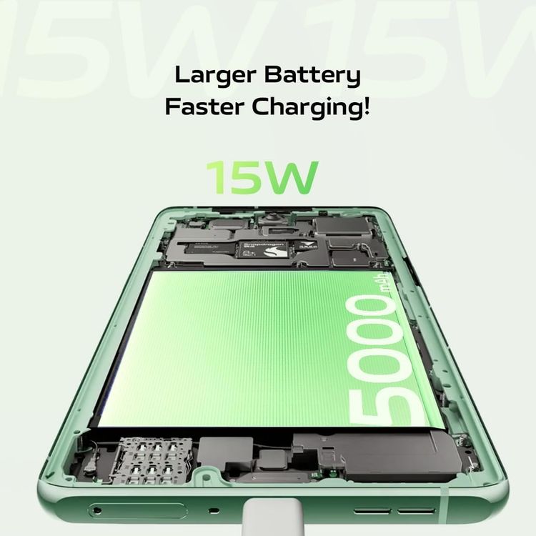 Xiaomi vivo Y03 4G TRA Version, 6.56", 4GB RAM, 128GB Storage, 13MP, Dual SIM, Android 14, GSM, HSPA, LTE - Gem Green 