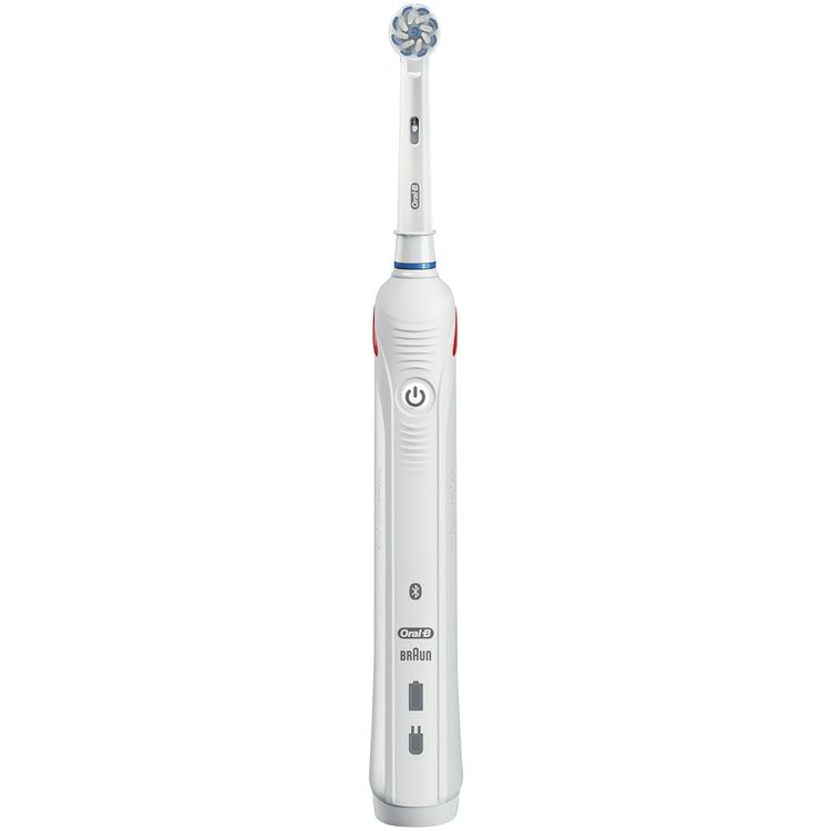 Oral-B Smart 4 4000N Rechargeable Tooth Brush With Bluetooth Connectivity - White