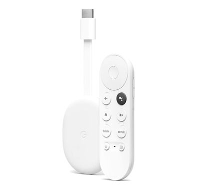 Google Chromecast مع Google TV (إصدار HD) - أبيض