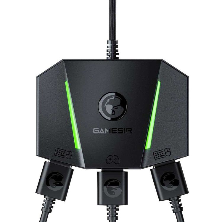 GameSir VX AimBox MultiPlatform Console Adapter Compatible w/ Xbox One,Xbox Series X/S,PlayStation 4,PlayStation 5,Nintendo Switch, Easy to Use, Fast & Flexible Connection - Black