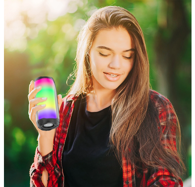 مكبر صوت لاسلكي ملون لاسلكي من بودي 4000 مللي أمبير