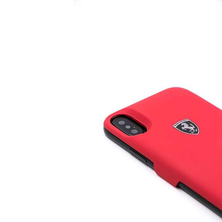 CG Mobile Ferrari Off Track Collection Power Case 3000mAh for iPhone X - Red