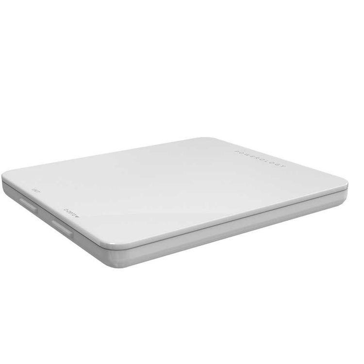 ميزان طعام وتغذية ذكي من Powerology متوافق مع تطبيق iOS و Android - رفيق النظام الغذائي العملي - ميزان مطبخ رقمي للكيتو / الماكرو / السعرات الحرارية / فقدان الوزن - أبيض