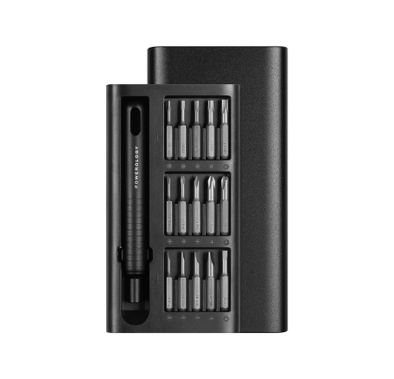 Powerology 30-in-1 Precision Aluminum Alloy Screwdriver Set - Black