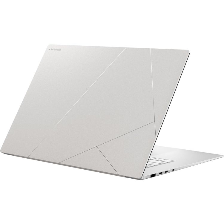 لاب توب ASUS Zenbook S 16 OLED - UM5606WA-RK233W - AMD Ryzen AI 9 HX 370، ذاكرة وصول عشوائي سعتها 32 جيجابايت، قرص SSD سعة 2 تيرابايت، AMD Radeon 890M، شاشة OLED بدقة 3K (2880x1800) بمعدل تحديث 120 هرتز، نظام التشغيل Windows 11 Home - أبيض اسكندنافي