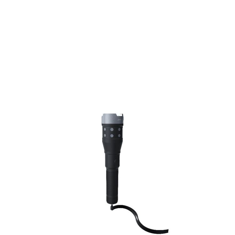 Lifestyle By Porodo Outdoor Flashlight - 1200 Lumens - Black