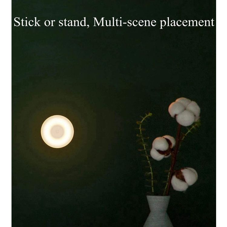 شياومي مي موشن- ضوء ليلي نشط 2 ، مستشعر مزدوج ، طاقة منخفضة للغاية ، ضوء 120 درجة ، طاقة 0.25 واط