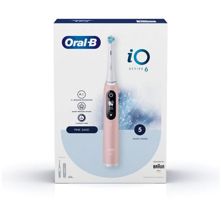 Oral-B iO Series 6 Electric Toothbrush - Pink