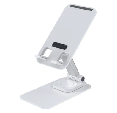 Green Lion Foldable Phone Holder  - White