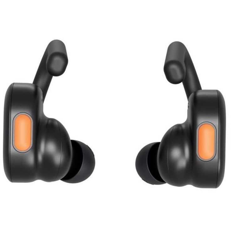  سماعات بوش أذن داخلية لاسلكية النشطة من سكل كاندي - أسود/برتقالي