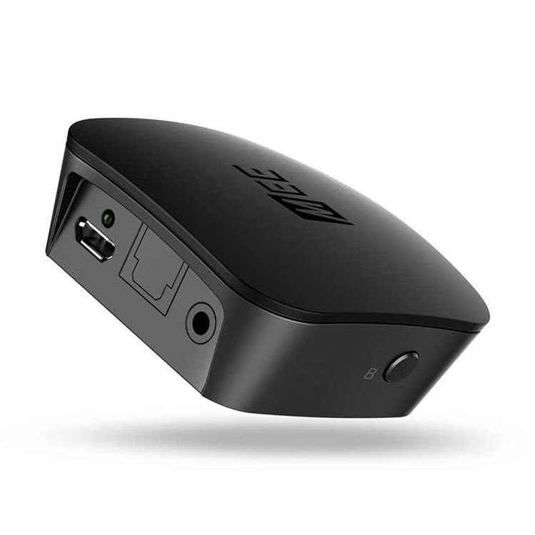 MEE audio Connect Universal Headphone and Speaker Bluetooth Wireless Audio Transmitter with aptX Low Latency Technology for TVs and Other Devices, 1, connect transmitter (black)