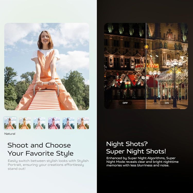 Xiaomi vivo Y18 TRA Version, 6.56", 6GB RAM, 128 Storage, 50MP, Dual SIM, Android 14, GSM, HSPA, LTE - Wave Aqua