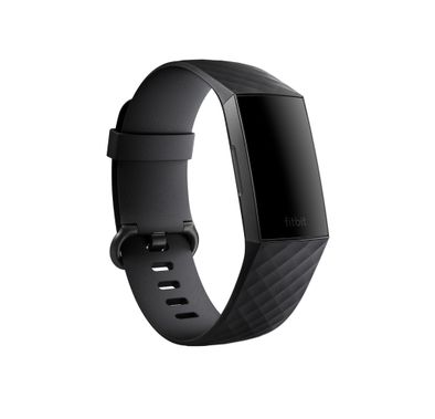 Fitbit Classic Band for Charge 3 or 4 - Black(Large)