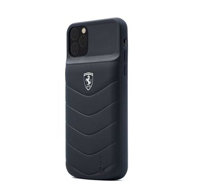 Ferrari Off Track Full Cover Power Case 4000mAh for iPhone 11 Pro Max, Officially Licensed, Shock Resistant, Scratches Resistant