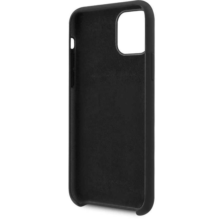 CG MOBILE Silicone Phone Case On Track & Stripes Compatible for iPhone 11 (6.1") Drop Protection Mobile Case Officially Licensed - Black