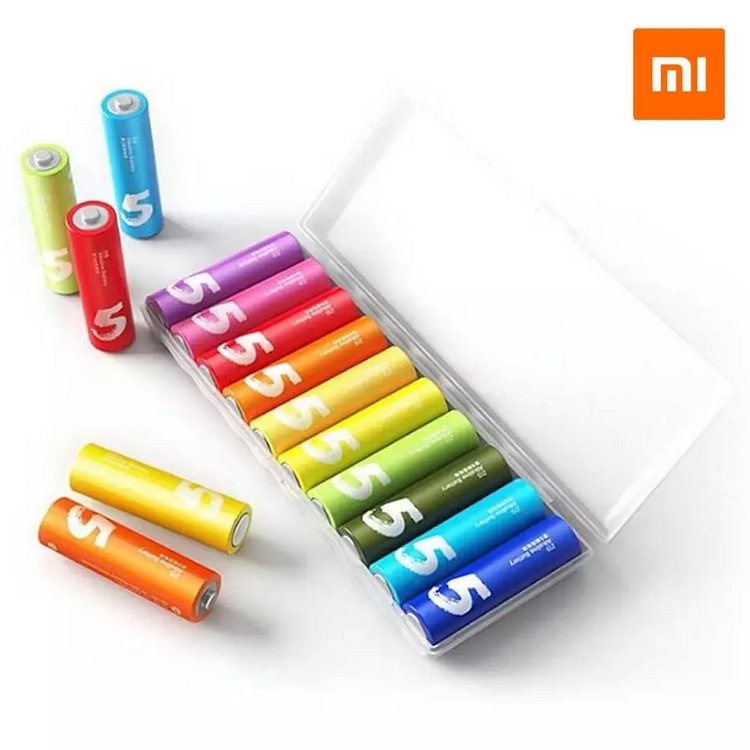 Xiaomi AA Rainbow Battery 10pcs Pack