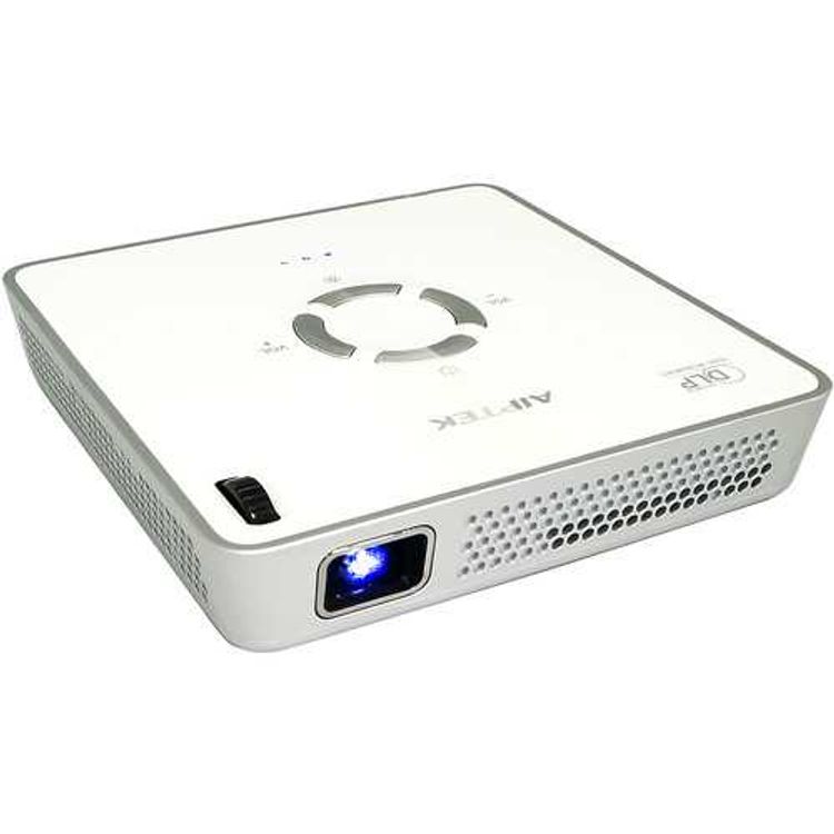 Aiptek MobileCinema i120 Smart Pocket Portable Projector - White