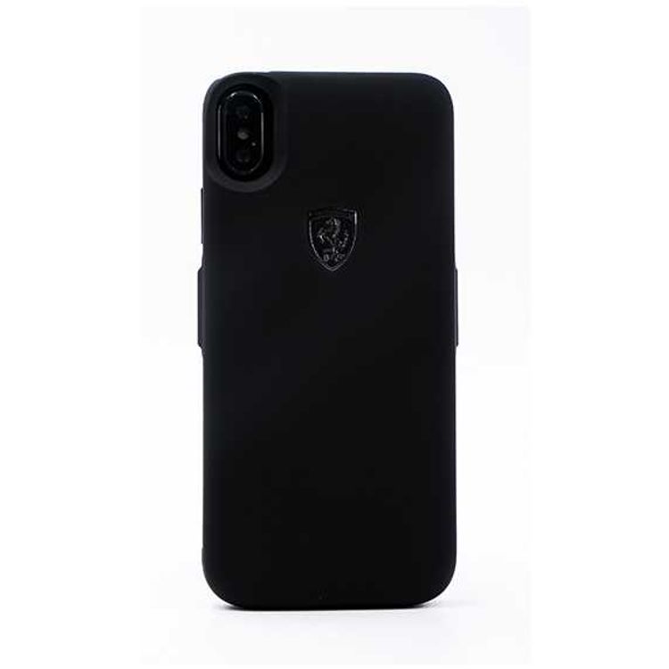 CG Mobile Ferrari Off Track Collection Power Case 3000mAh for iPhone X - Black