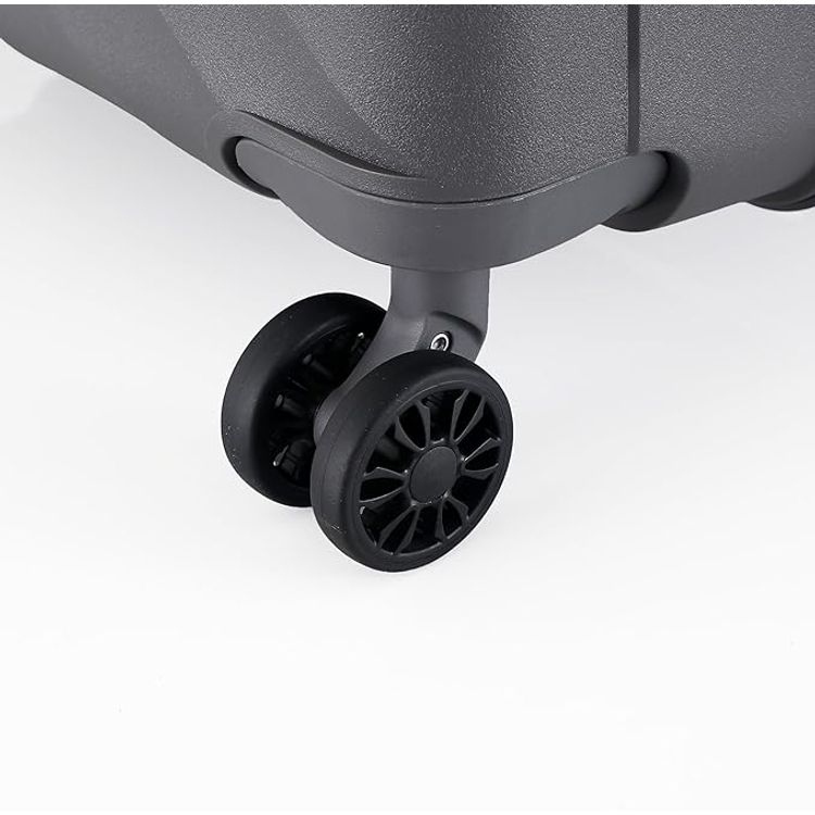 H.T Luggage Bag, Hard Case Polypropylene (PP) Material - Small/Gray