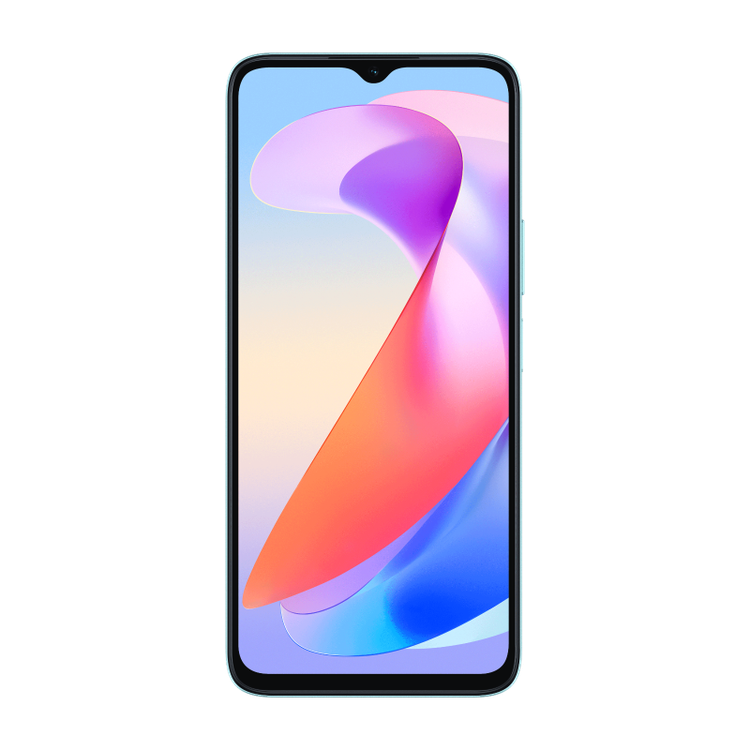 هاتف Huawei Honor X6a TRA إصدار، 6.56 بوصة، 4 جيجابايت رام، 128 جيجابايت تخزين، 50 ميجابكسل، شريحتي اتصال، أندرويد 13، GSM، HSPA، LTE - أزرق سماوي