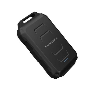 راف باور باور بانك محمول 10050 مللي أمبير ، شاحن محمول مقاوم للماء والصدمات والغبار ، مخرج مزدوج 3.4 أمبير ، 2.4 أمبير و 1 أمبير ، تقنية الشحن السريع ايسمارت ، بنك الطاقة للحماية من الحرارة الزائدة ، شحن الهاتف الذكي والكمبيوتر اللوحي