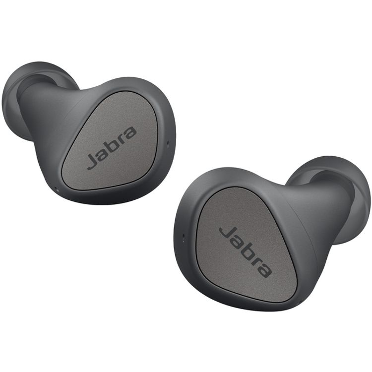 Jabra Elite 3 True Wireless Earbuds ELITE3-NBL Elite 3 offers unique noise isolation whilst providing on demand external noise pickup with HearThrough technology -  Dark Gray