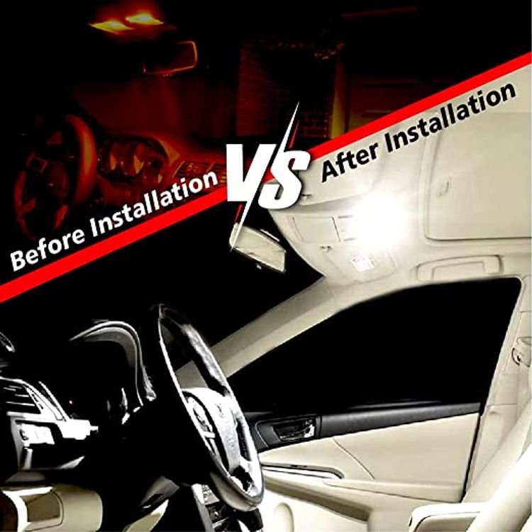 ROADPOWER Super Bright Car Interior and Roof 3 LED Light