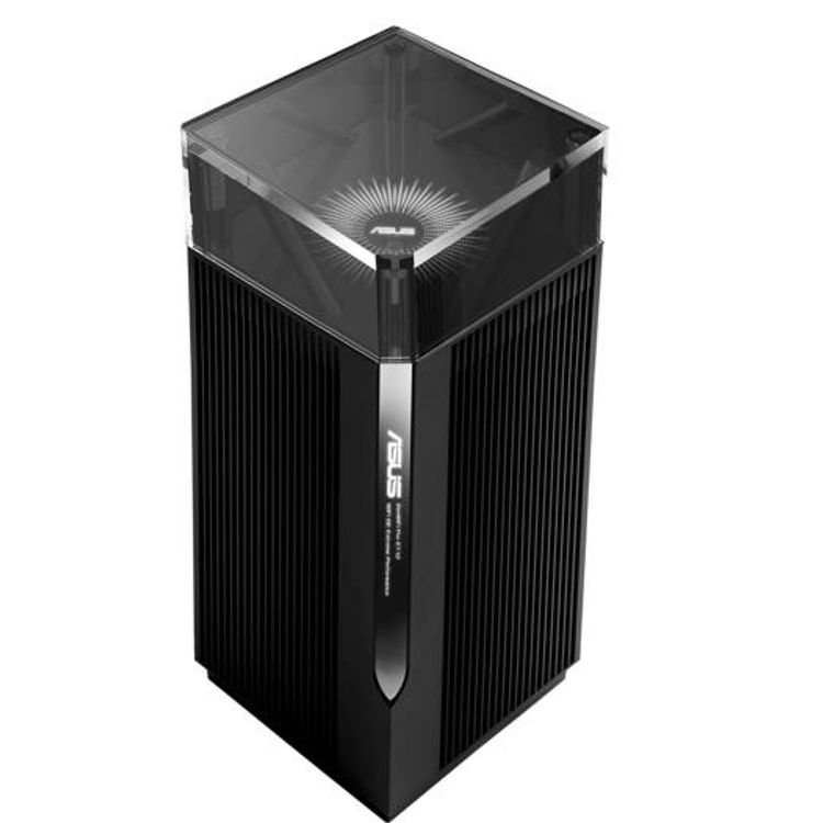 نظام ASUS Zenwifi Pro ET12 للواي فاي الشبكي بالكامل - (عبوة من قطعتين) - أسود
