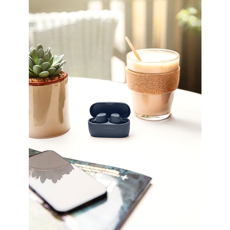 Jabra Elite 2 True Wireless Earbuds ELITE2-NBL In Ear Bluetooth Wireless Earbuds With perfectly fitting 6 mm speakers - Navy Blue