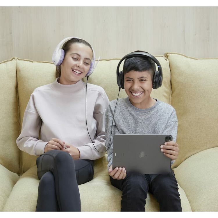 سماعة الرأس اللاسلكية القابلة للطي Belkin Soundform Inspire مع توافق عالمي، زر مادي لكتم صوت سماعة الرأس بسهولة، متوافقة مع الهواتف والأجهزة اللوحية وأجهزة الكمبيوتر المحمولة