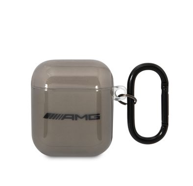 AMG Transparent Case Airpods 1/2 - Black