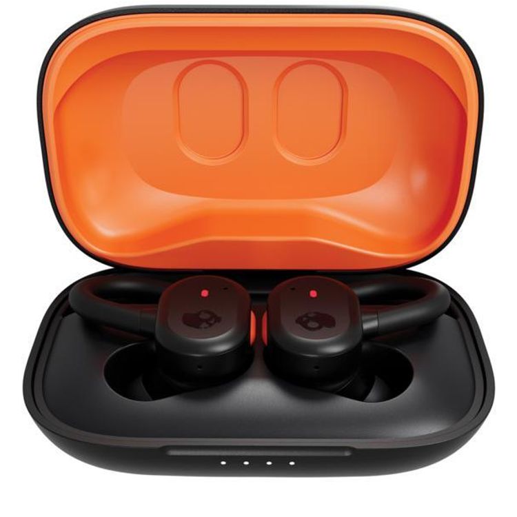  سماعات بوش أذن داخلية لاسلكية النشطة من سكل كاندي - أسود/برتقالي