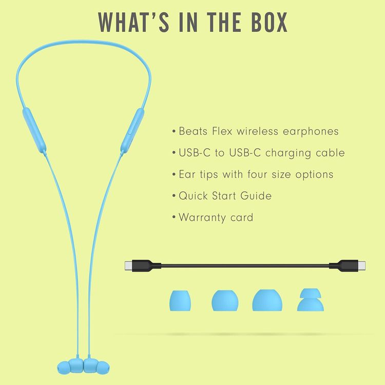 Beats MYMG2 Flex All-Day Wireless Earphones – Flame Blue