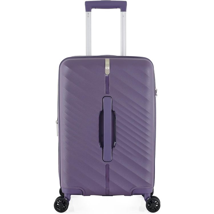 H.T Luggage Bag, Hard Case Polypropylene (PP) Material - Small/Purple