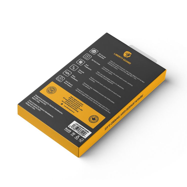 Liberty Guard 3D Full Cover Soft PET Edge Screen Protector For Apple Watch (45mm), Anti Shock & Anti Impact - Clear