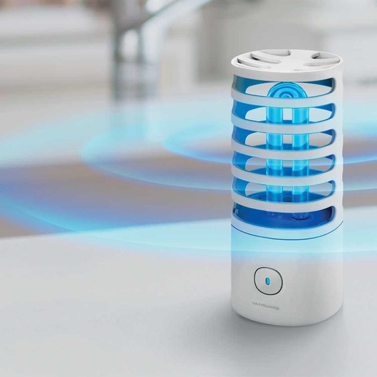 Viva Madrid Vanguard Illumax Portable UV Germicidal Lamp   - White