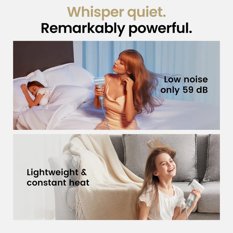 مجفف شعر خاص من لايفن سويفت - أبيض