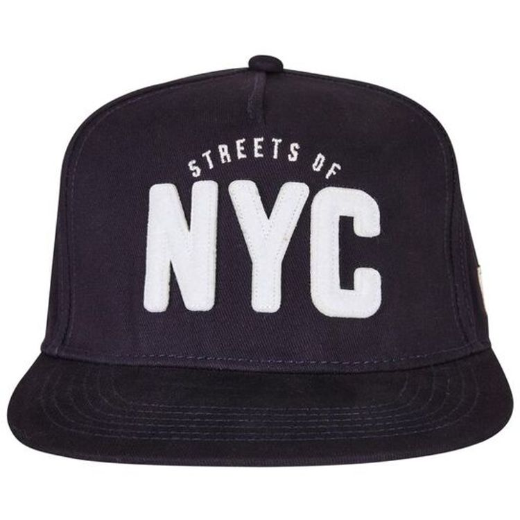 Cayler & Sons Streets Of NYC Snapback Cap - Navy
