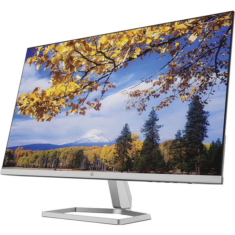 HP Monitor M27F Full HD IPS - Silver Black - 27 Inch