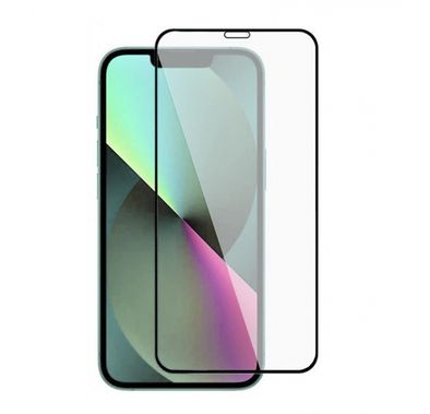 حامي شاشة زجاجي مقوى بحافة سيليكون شفافة من Levelo لجهاز iPhone 12 Pro Max - شفاف