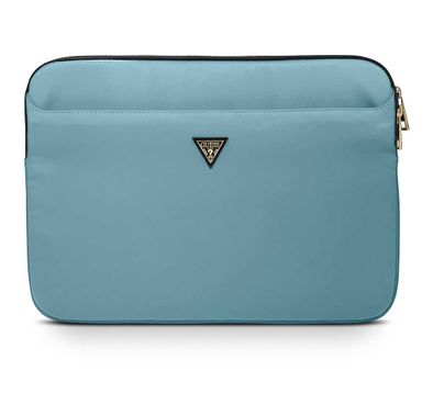 سي جي موبايل غيس حافظة كمبيوتر من النايلون مع شعار مثلث معدني 13 بوصة حقيبة حماية متوافقة مع ماك بوك برو 13 بوصة/ ماك بوك اير 13بوصة و 13 بوصة نوت بوك ، حقيبة تخزين محمولة رفيعة وخفيفة الوزن مناسبة للخارج ، الأعمال ، المكتب ، المدرسة المرخصة رسميًا