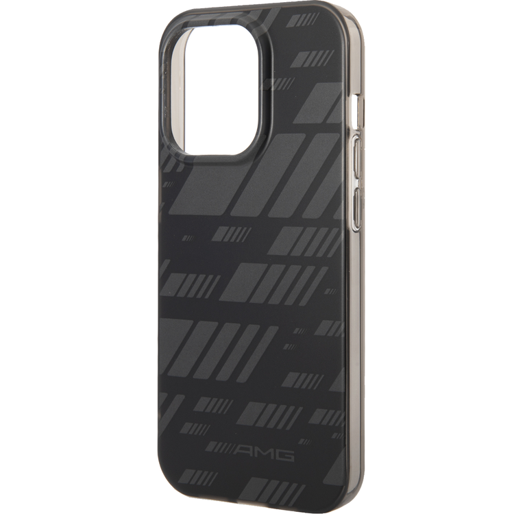 AMG Frosted PC Case - Expressive Graphic, Bumper Protection iPhone 14 Pro Max Compatibility - Black
