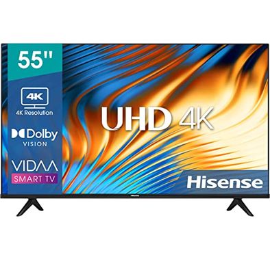 Hisense TV 4K UHD Smart VIDAA TV (2022 Model) - 55 Inch